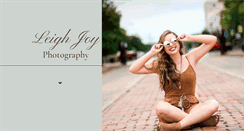 Desktop Screenshot of leighjoyphotography.com